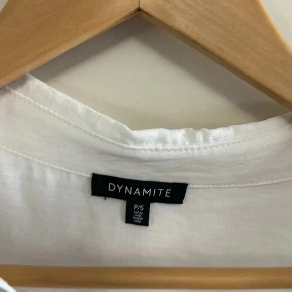 Twist Cropped blouse- Dynamite - Picture 3 of 3